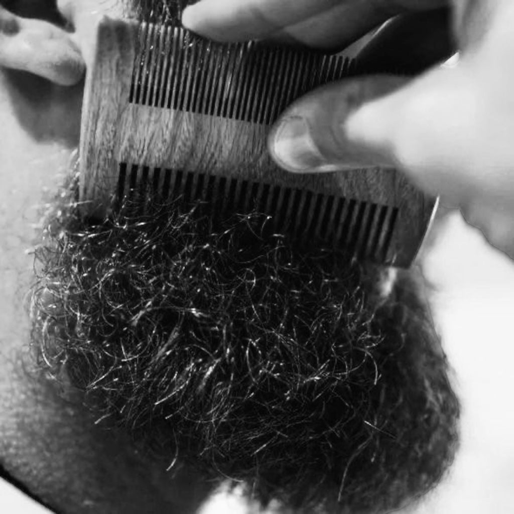 MEN'S BEARD BRUSH AND BEARD COMB - Hairy Man Care