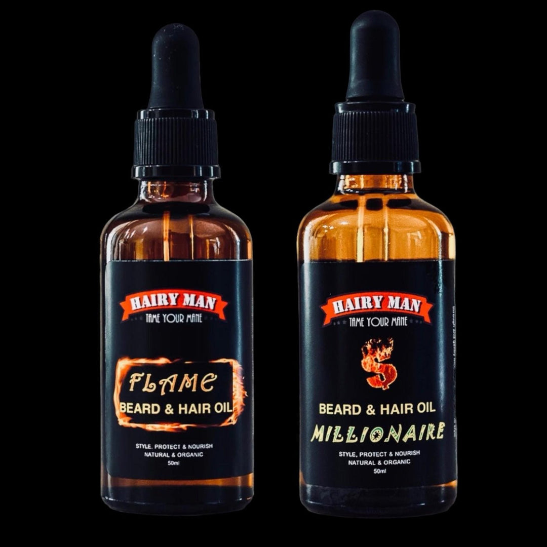 2 x 50ML Beard Oil Pack - Hairy Man Care