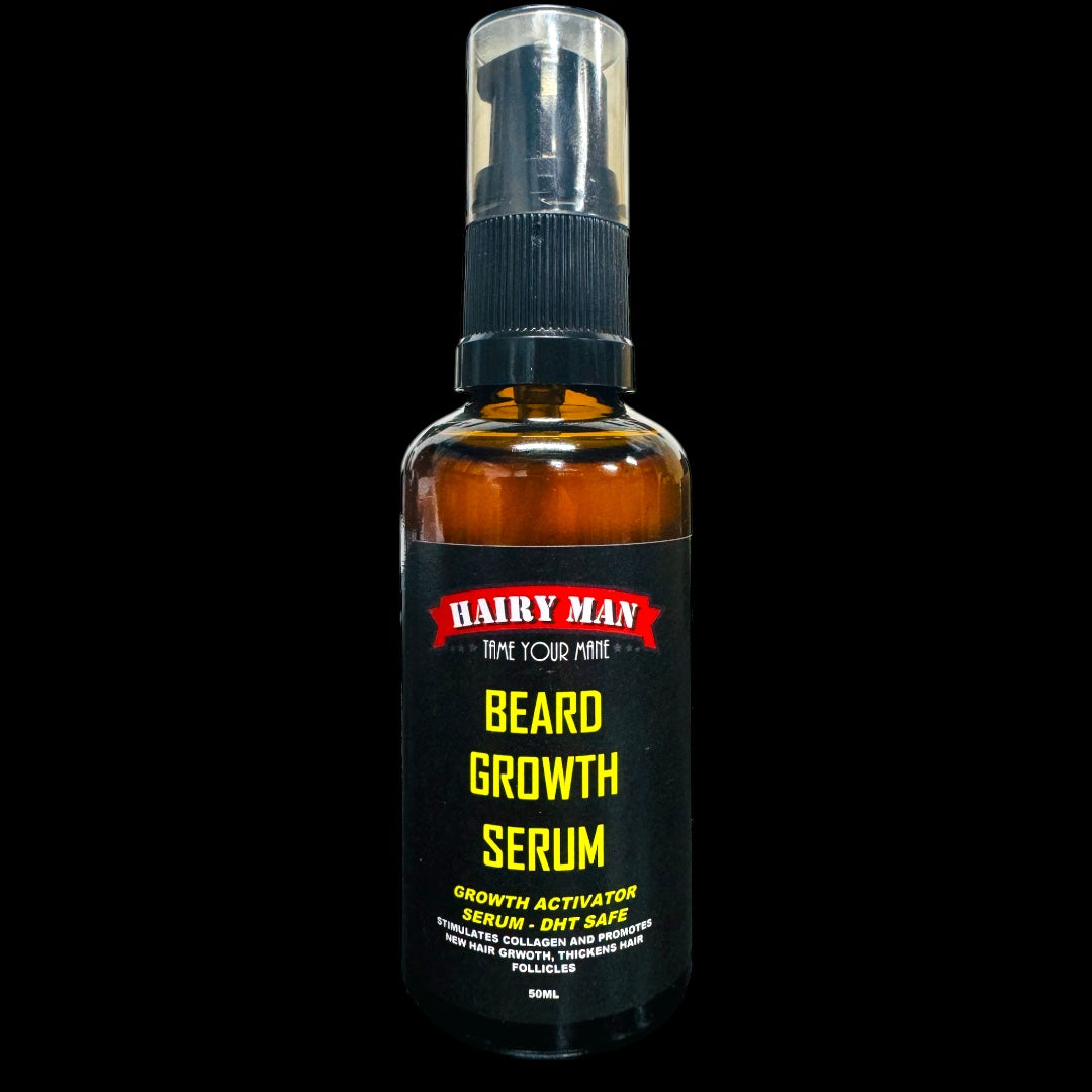 Beard-Growth-Serum-50ML-(DHT-SAFE)-Hairy-Man-Care