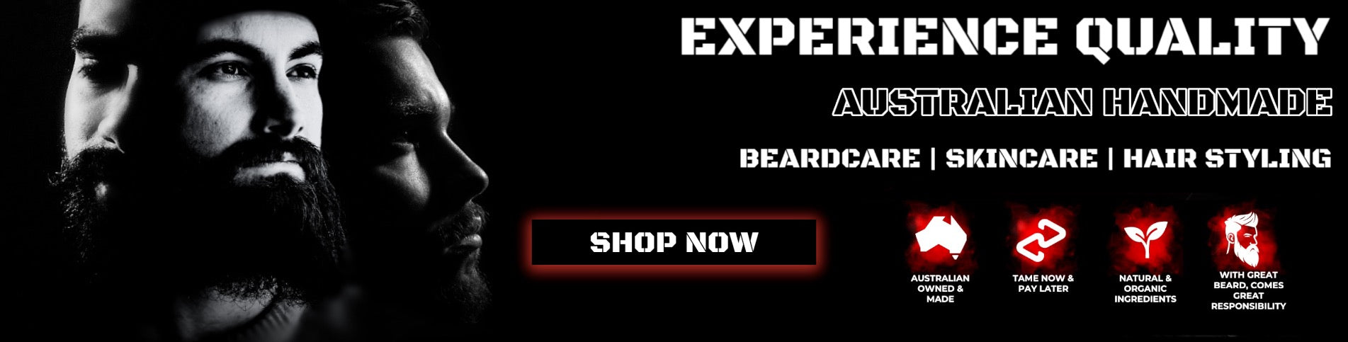 Hairy Man Care offers Australia's best beard care, beard oil, beard balm, beard shampoo and beard conditioning products. All products are handmade in Australia.