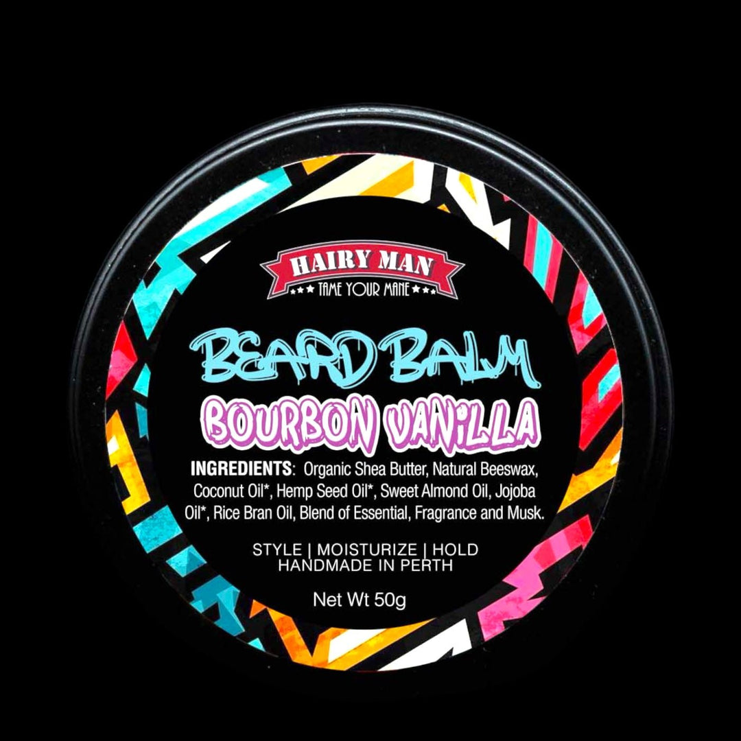 Beard Balm 50G - Bourbon Vanilla - Hairy Man Care