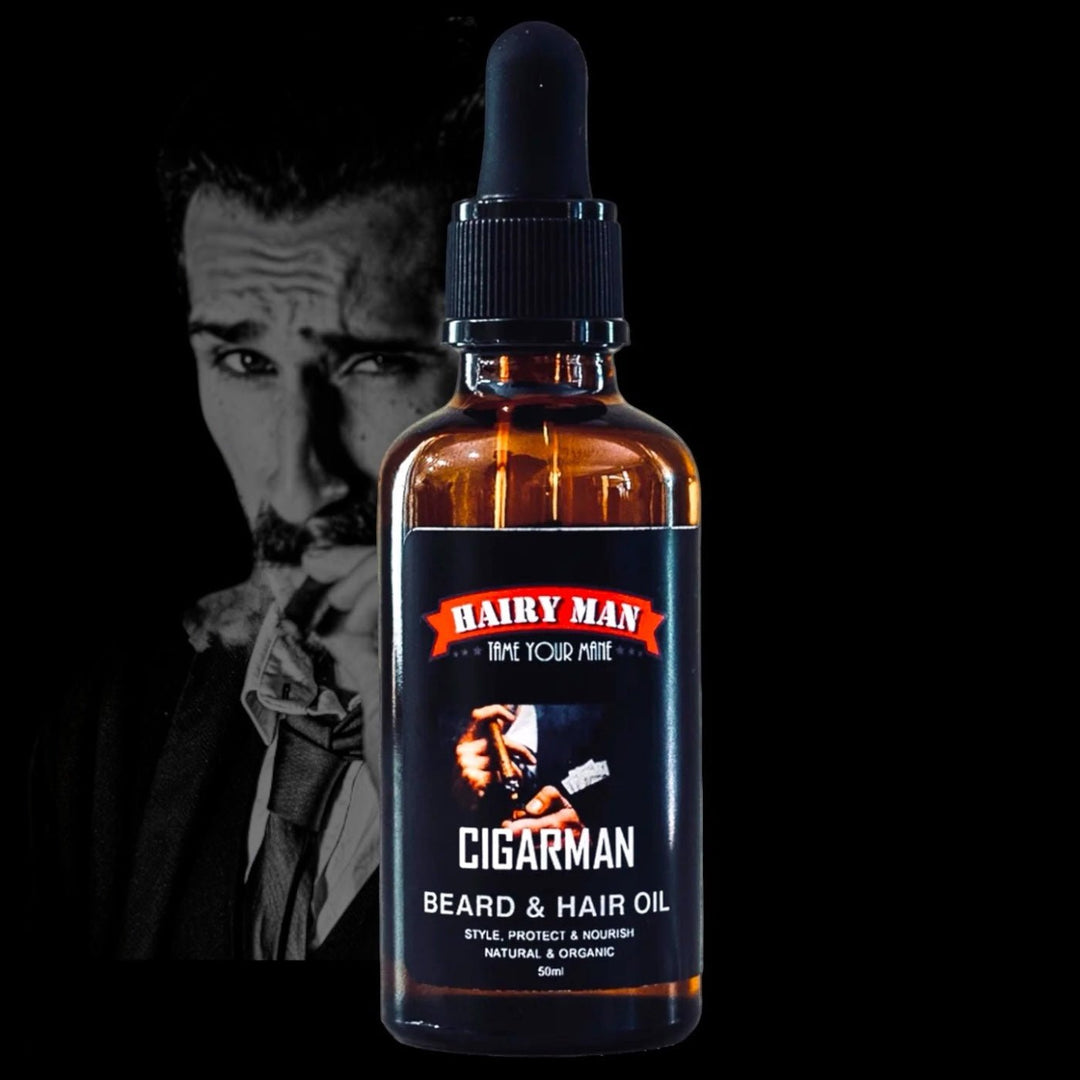 Beard Oil 50ML - Cigarman - Hairy Man Care