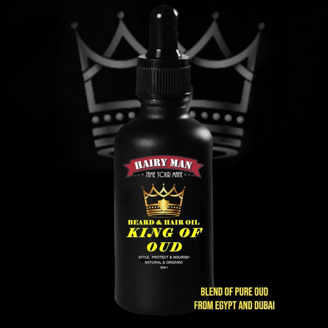 Beard Oil 50ML - King Of Oud - Hairy Man Care