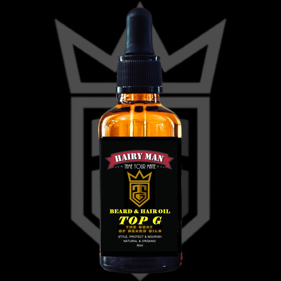 Beard Oil 50ML - Top G - Hairy Man Care