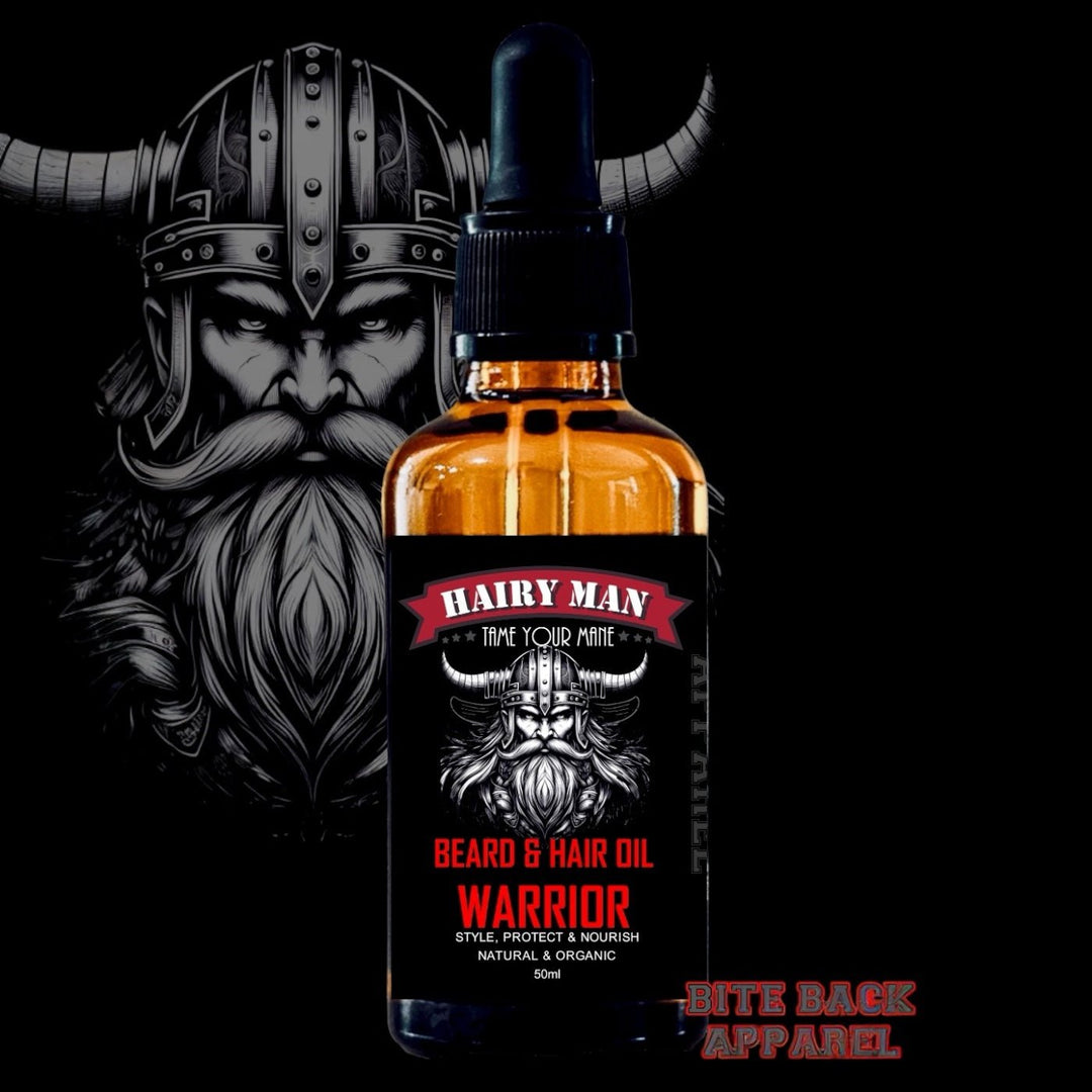 Beard Oil 50ML - Warrior - Hairy Man Care