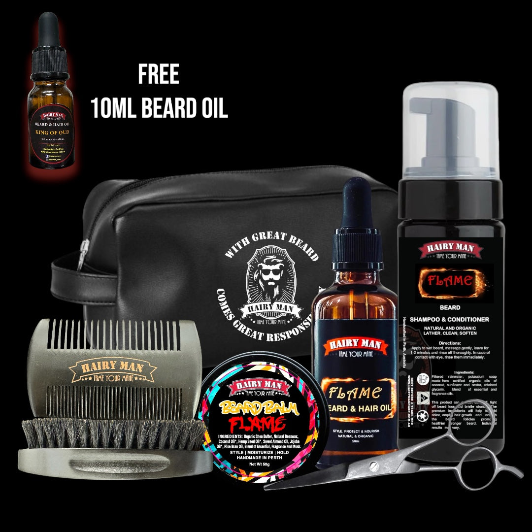 Beard Starter Kit - Hairy Man Care