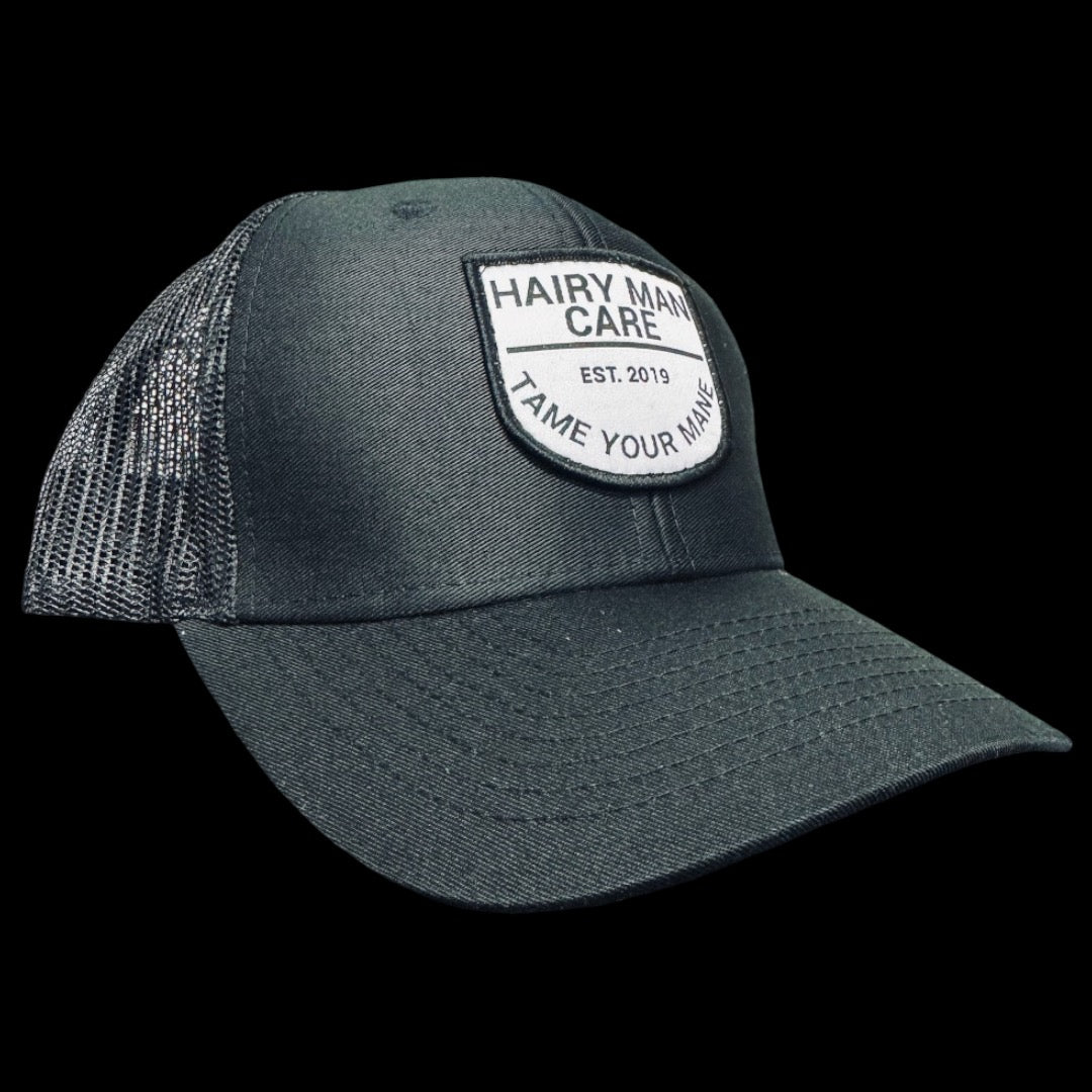 HMC Trucker Cap - Oval Design - Hairy Man Care