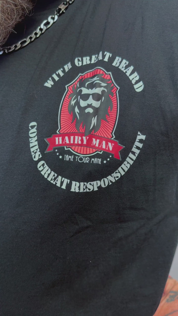 Hairy Man Care T-Shirt 2024 Edition