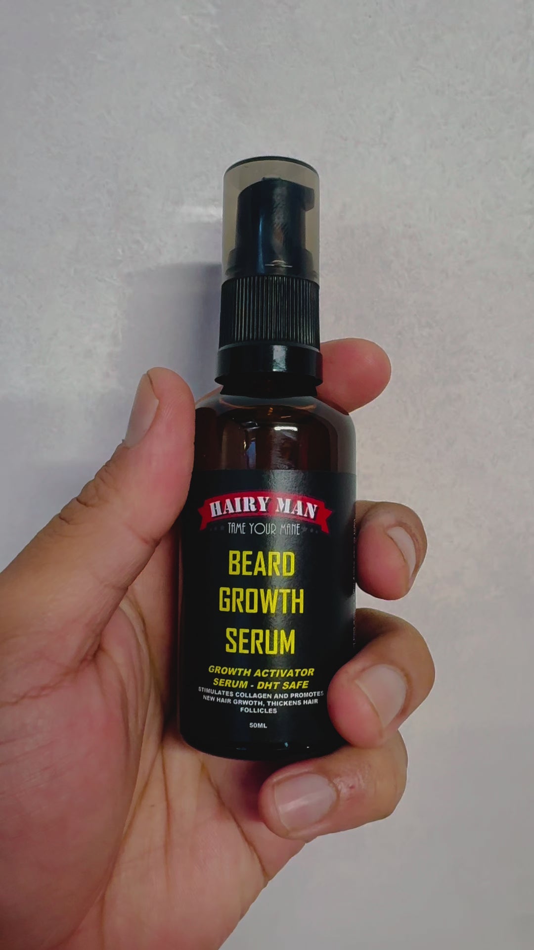 Beard Growth Serum 50ML (DHT SAFE)