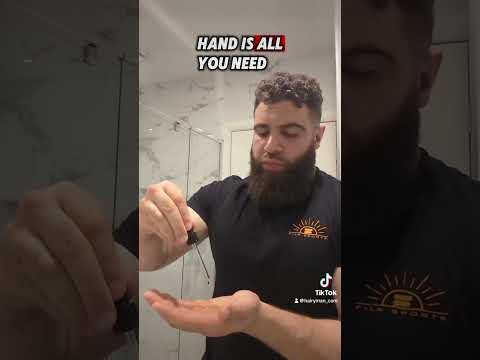 How to apply beard oil